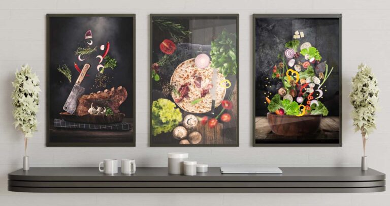 Serie Gastronomie Plakate